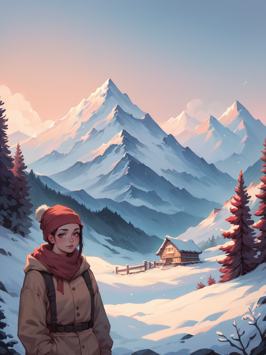 03966-425882218-score_9, score_8_up, score_7_up, score_6_up, _lora_sc3n3ryXLP_0.4_ sc3n3ry, 1girl, facing viewer, snow, mountain,.png